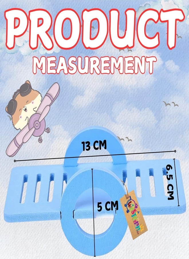 Western Era Hamster Foam See-Saw Toy - Safe, Fun, Durable Playtime Cage Accessory for Small Pets, Lightweight, Foam Construction, Physical Activity, Mental Stimulation, Entertainment, Gerbils, Rodents - Image 4